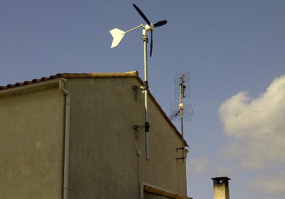 Éoliennes domestiques.