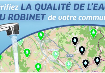 Carte interactive de la qualité de l’eau : À JOUR et GRATUITE !