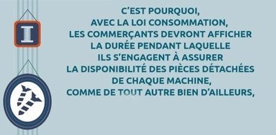 Enquête sur les pièces détachées et leurs garanties.