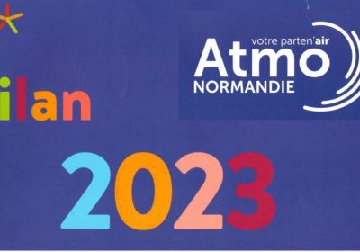 Bilan de la qualité de l’air 2023. ATMO NORMANDIE.