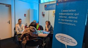 Les Bénévoles de l’AL vont à la rencontre des consommateurs.