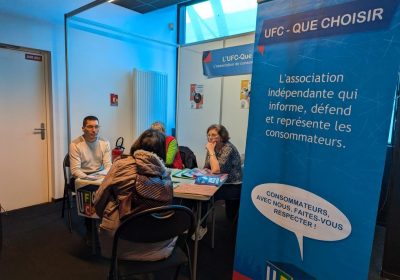 Les Bénévoles de l’AL vont à la rencontre des consommateurs.