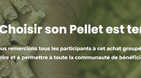 Achat groupé de granulés de bois/pellets.
