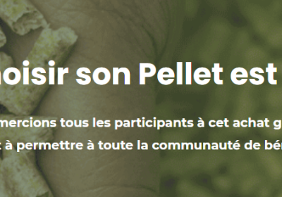 Achat groupé de granulés de bois/pellets.
