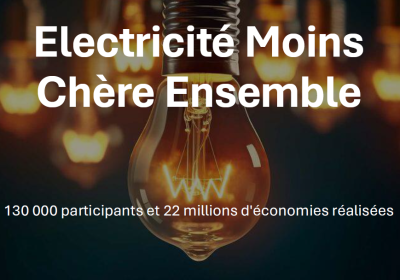 Bilan de l&rsquo;achat groupé d&rsquo;électricité 2025.